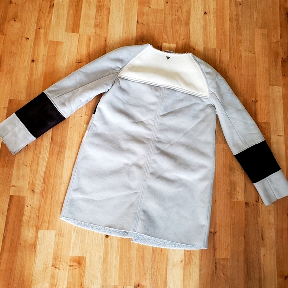 Sam Edelman Colour Block Coat - Picture 3 of 5